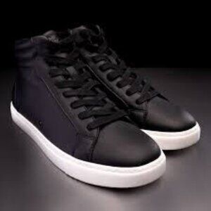 Fuego Black High Top Dance Sneakers 9 Women, 8 Men